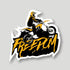 Freedom Sticker